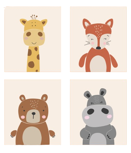 Dessin de bébés animaux