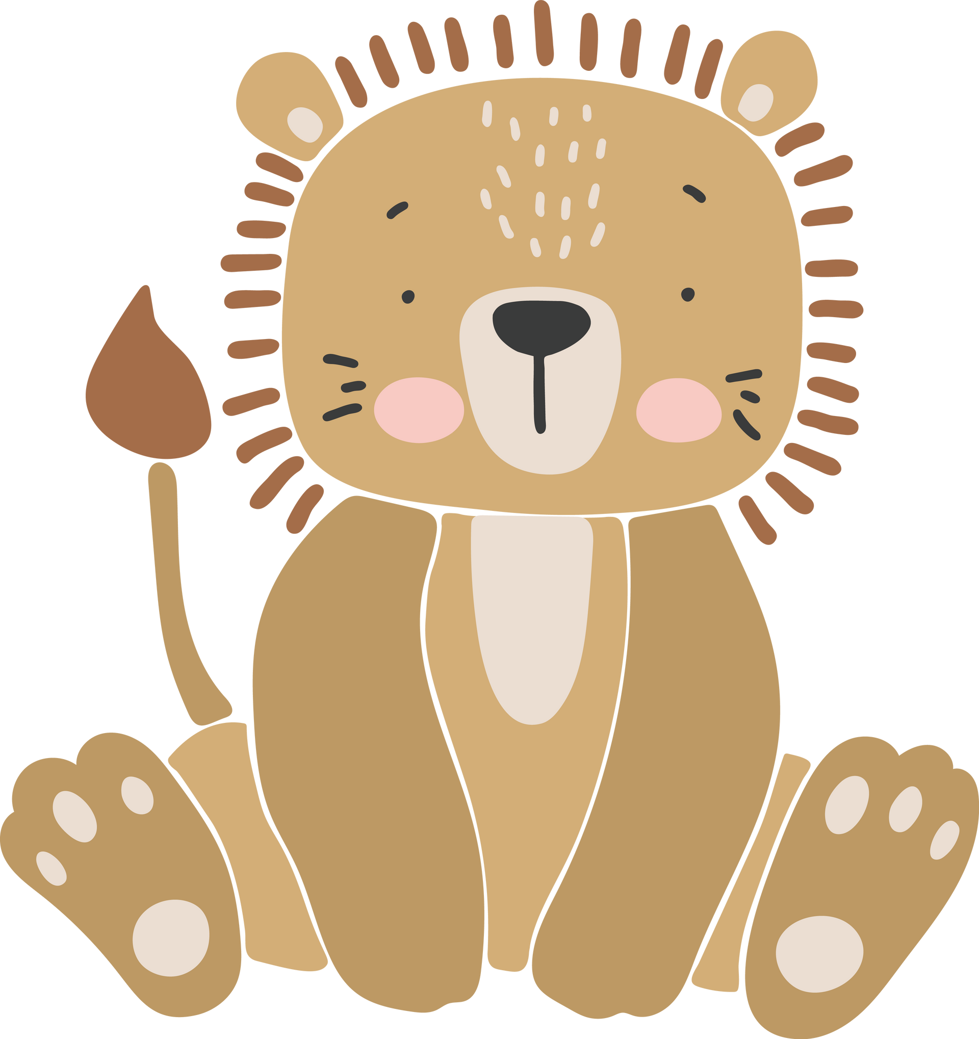 Bébé lionceau
