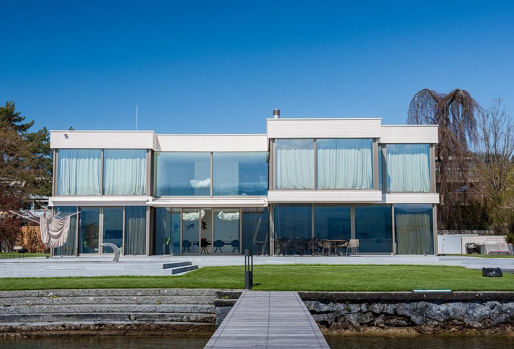 Villa mit Sichtbetonpool in Stäfa 2014/15
