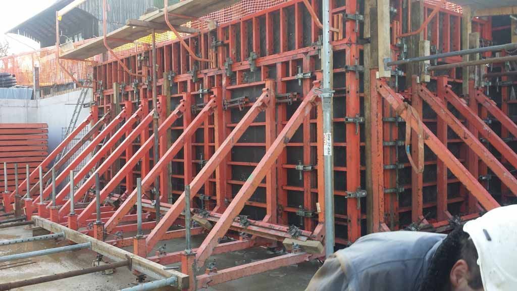 Einhäuptige Wand EFHTraber Islikon
