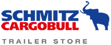 El logotipo de la tienda de remolques Schmitz Cargobull con un elefante en él.
