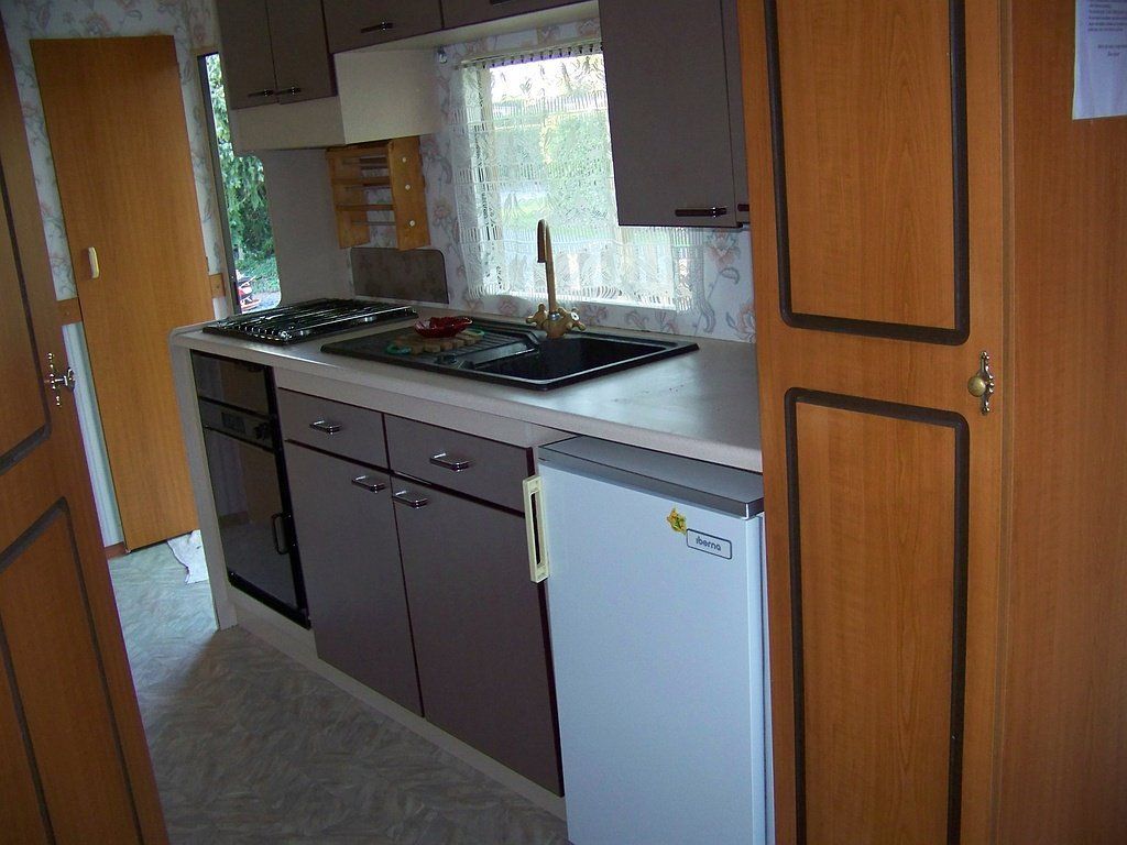 Mobil-home 5 personnes à louer à Bettrechies (59) : cuisine