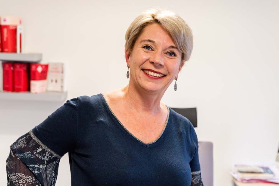 Maître Boucher-Chiale souriante