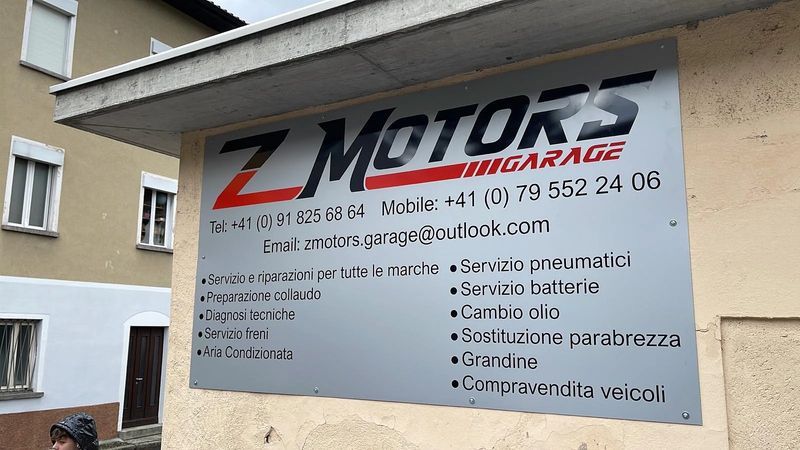 insegna dell'officina