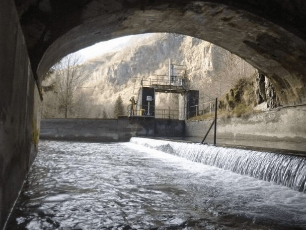 Auscultation pour une prise d'eau EDF