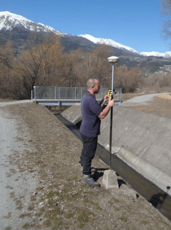 Bornage des emprises EDF