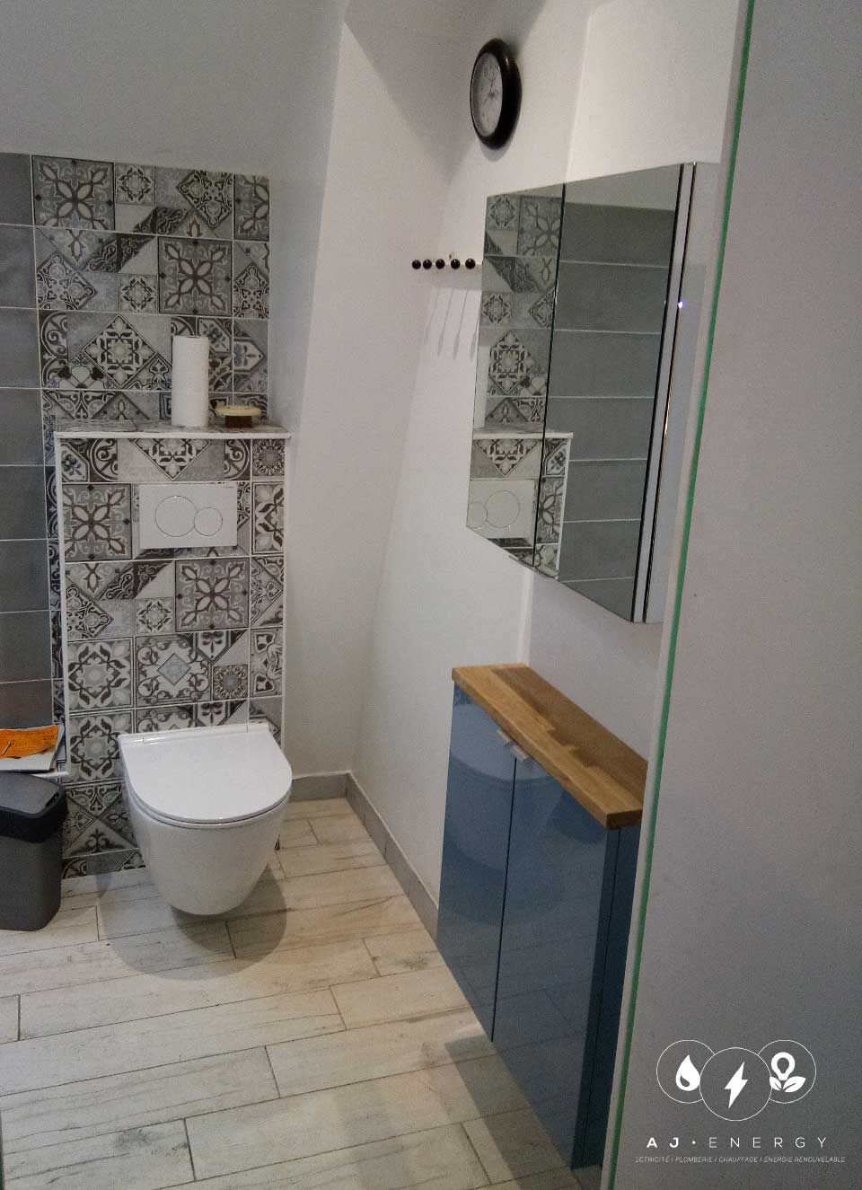 Réfection de salle de bains