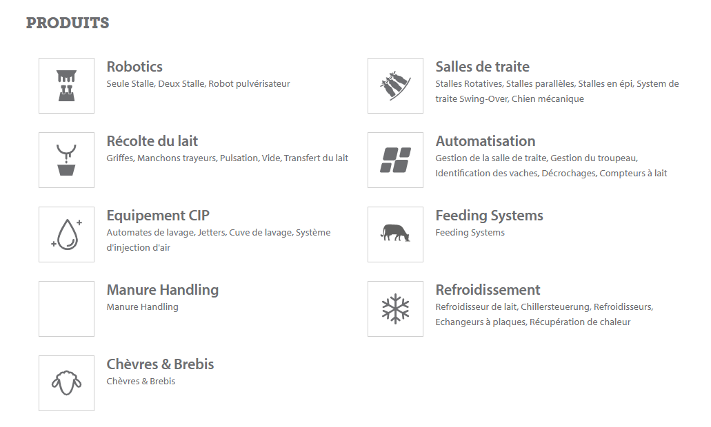 Machine à traire pour chèvres Machine à traire pour chèvres