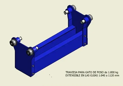Un modelo 3D de un artículo azul que dice caja de arena para gatos de 1600 kg.