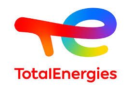 El logotipo de totalenergies es un logotipo con colores del arco iris.