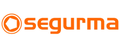 El logotipo de Segurma es naranja y negro sobre un fondo blanco.