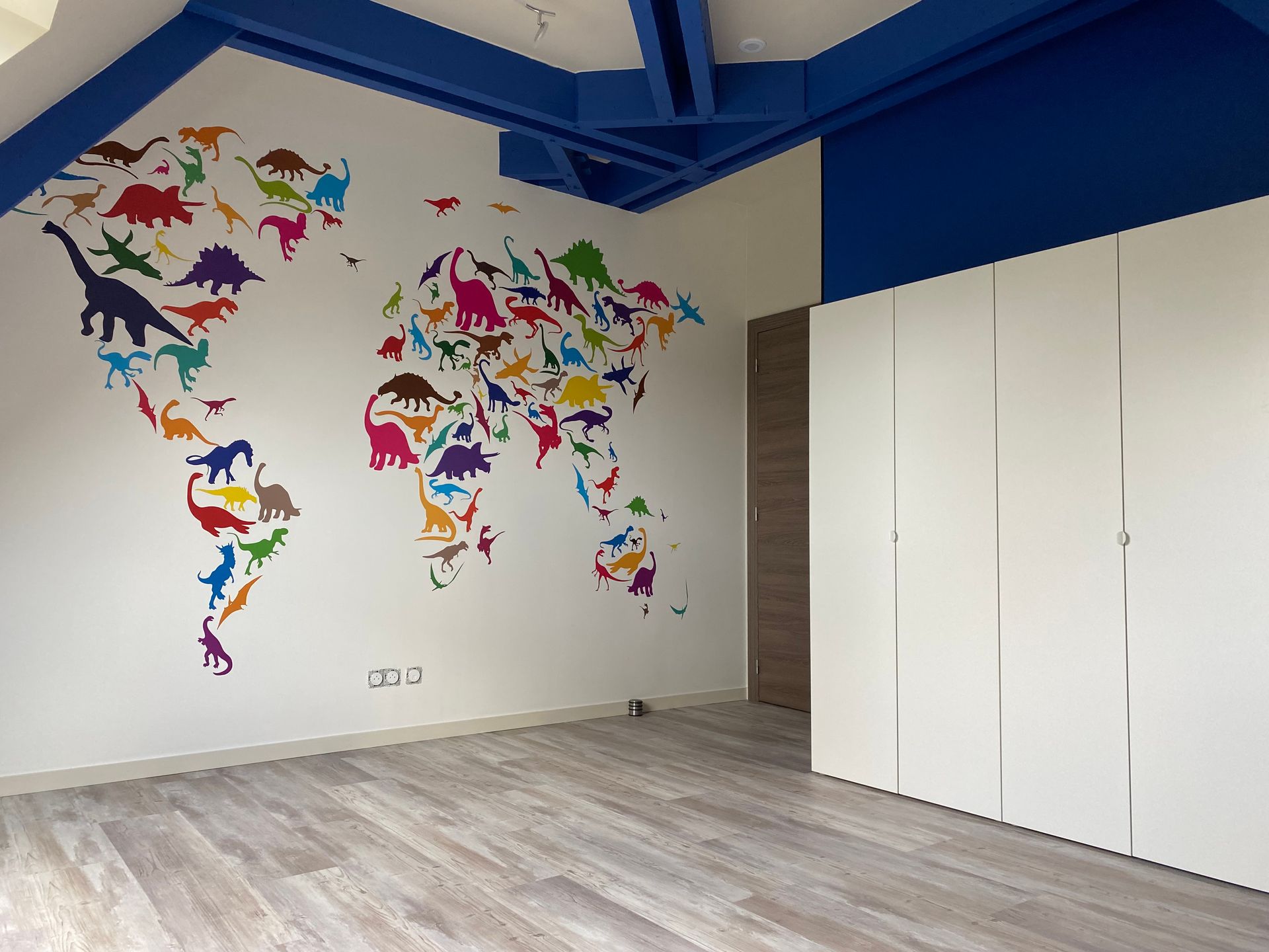 Papier peint à motifs dinosaures