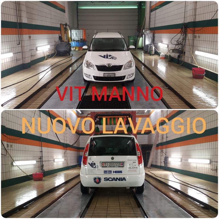 nuovo lavaggio professionale camion - VIT Veicoli Industriali Ticino SA