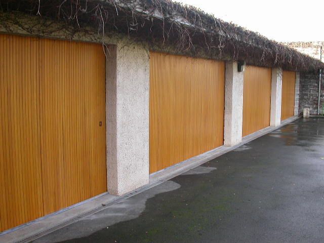 4 portes de garage coulissantes
