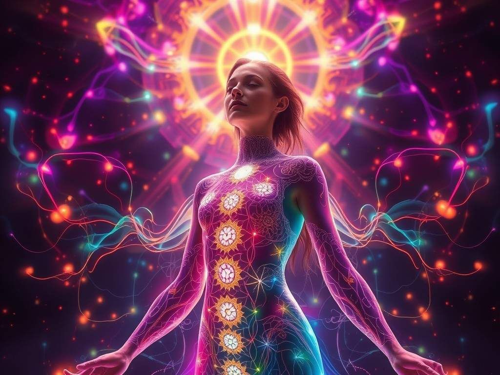 Manos recibiendo masaje de palma sobre una sábana blanca.