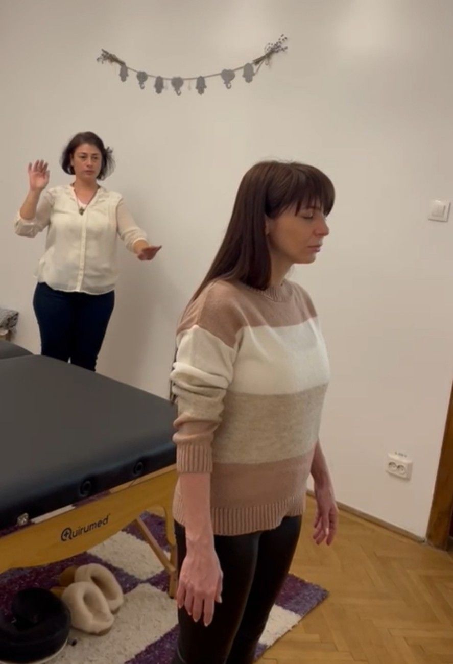 Bandeja con nenúfares rosas, piedras de spa, botellas, cucharas de madera y cuencos.