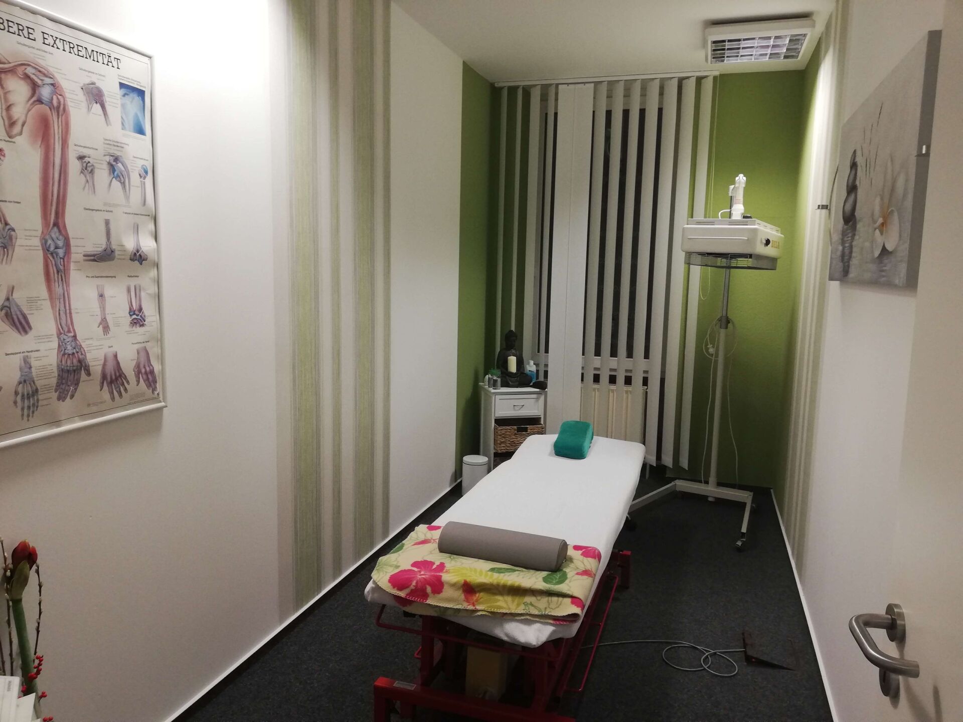 Behandlungsraum für Physiotherapie