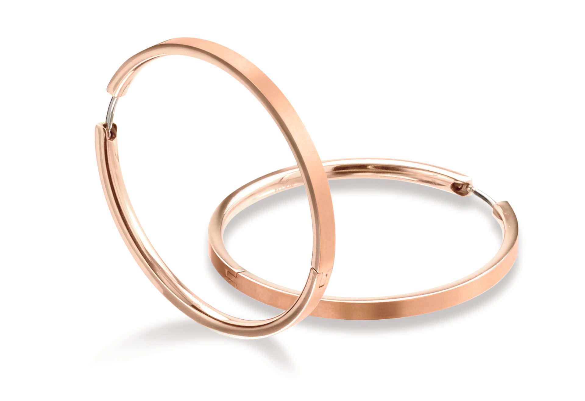 Titanschmuck Ohrringe in Roségold