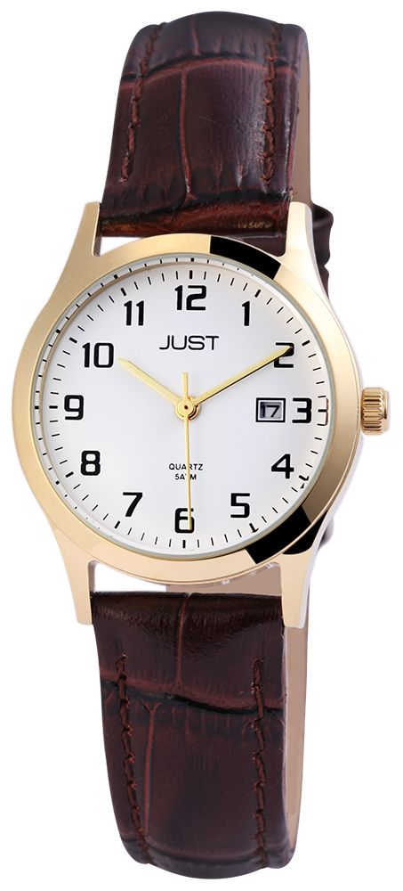 Roségoldene Damen-Armbanduhr 