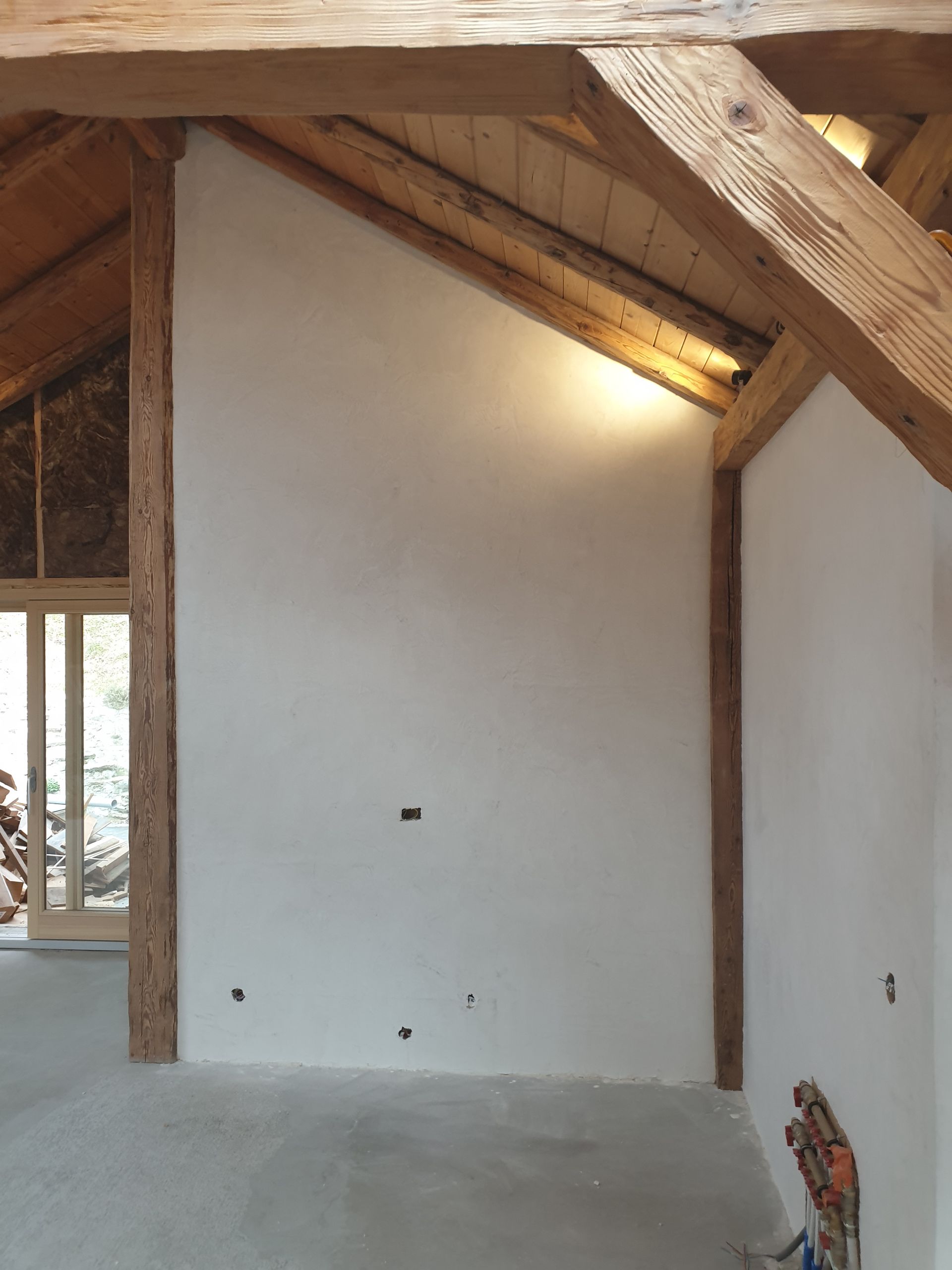 Enduit décoratif mural