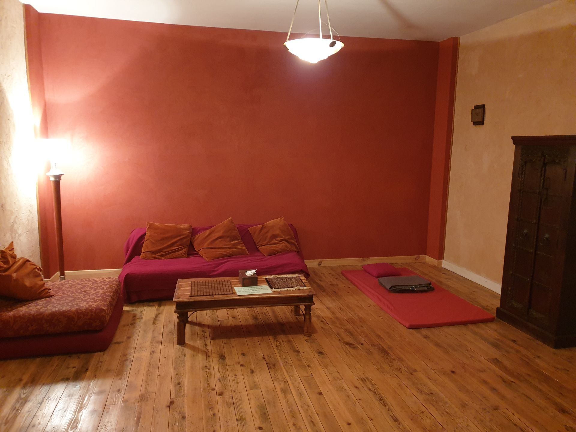 Peinture décorative terracota