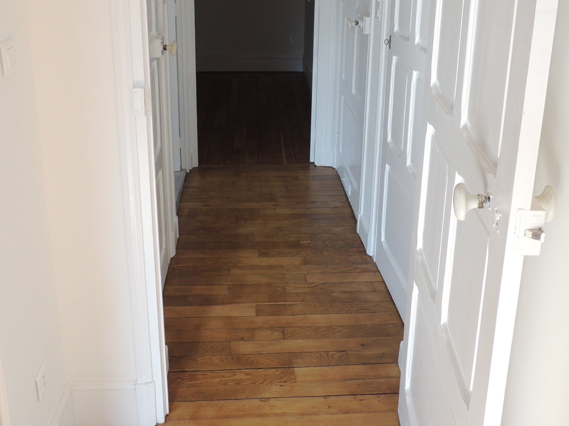 Rénovation d'un parquet ancien