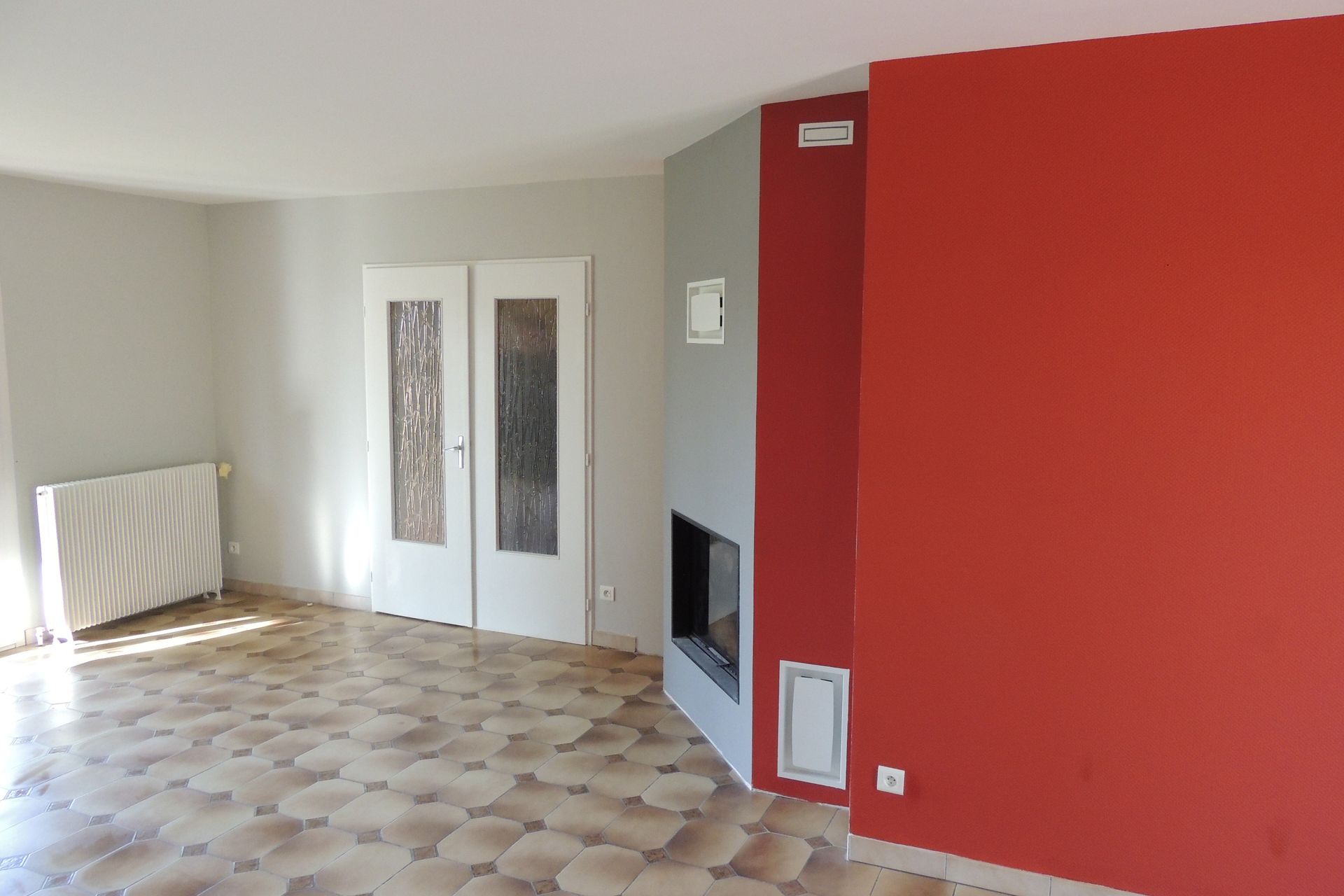 Application d'une peinture décorative