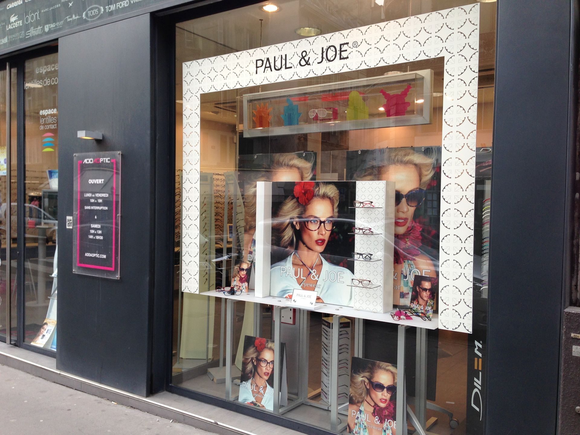 Vitrine Paul et Joe