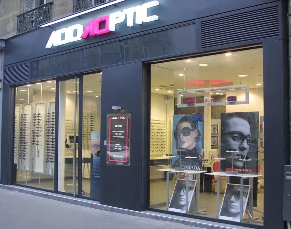 Vitrine de la boutique Adda Optic