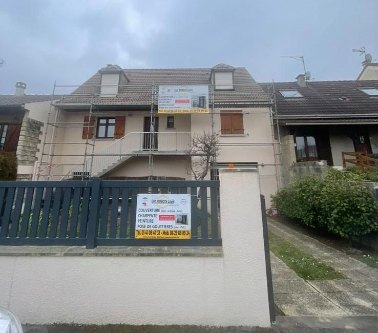 Changement de couverture de maison à étage 1