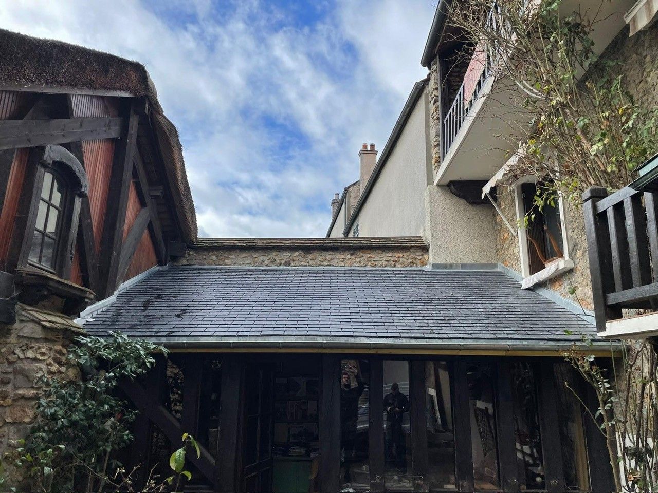 Rénovation de couverture et charpente après