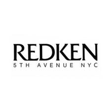 El logotipo de Redken 5th Avenue NYC es en blanco y negro.