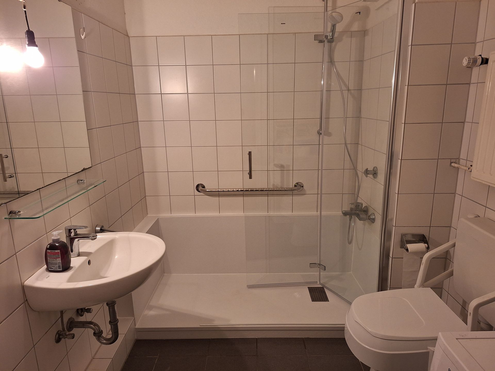 Umbau von Wanne zur Dusche