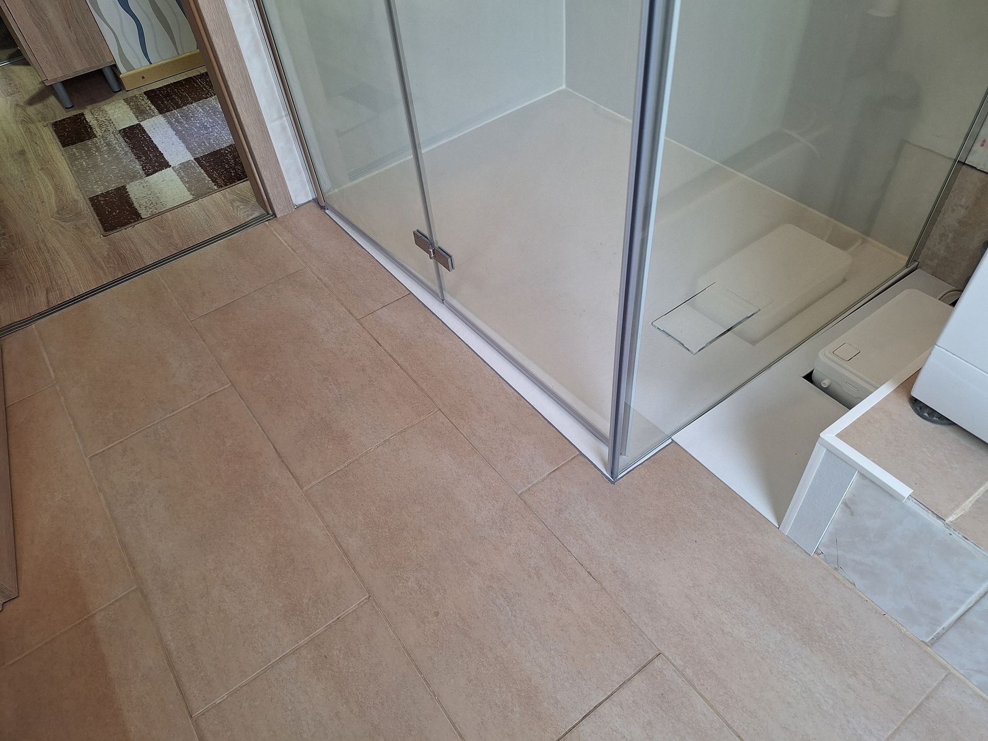 Bodenebener Duschumbau