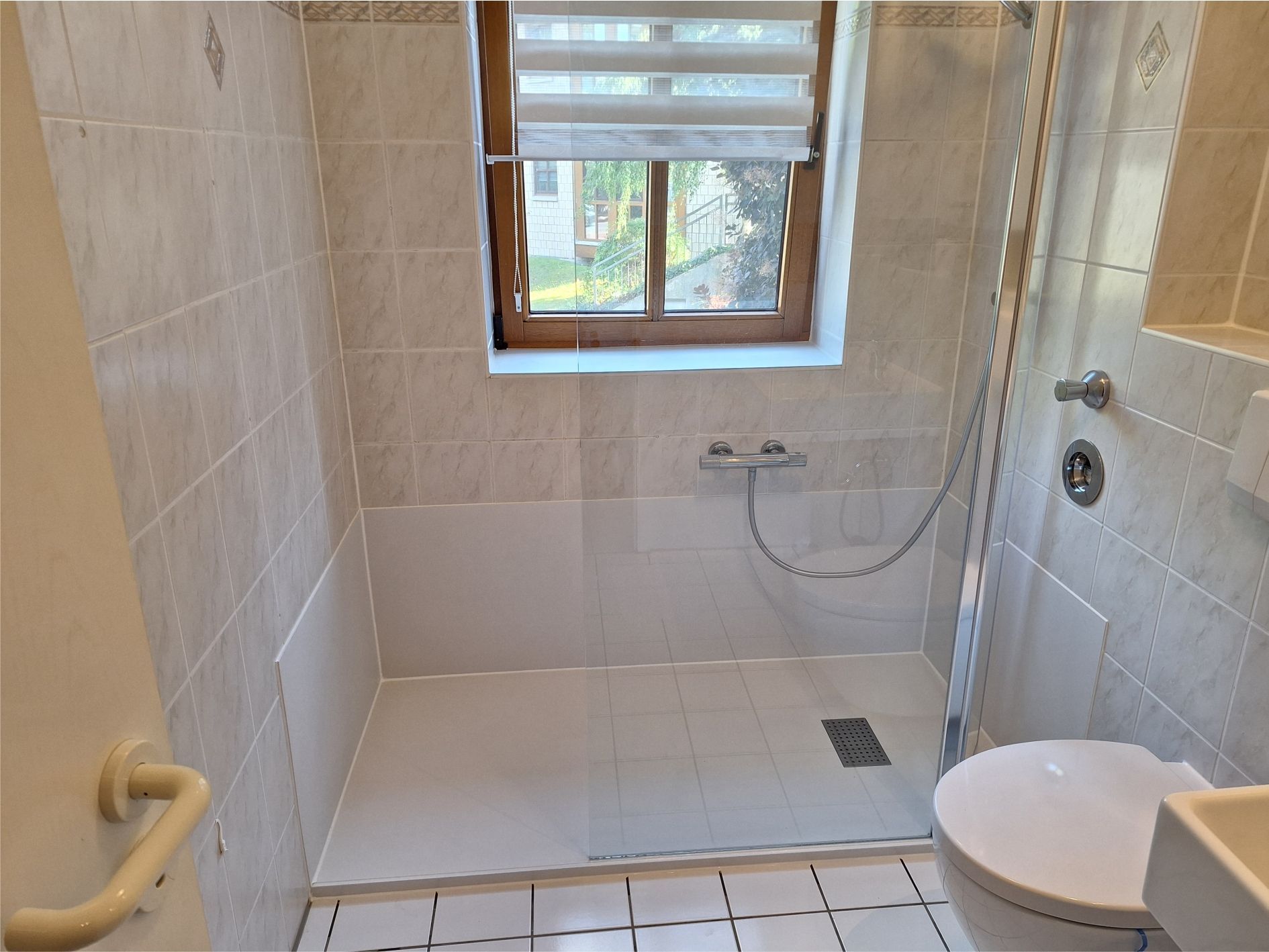 Umbau von Badewanne zur Dusche