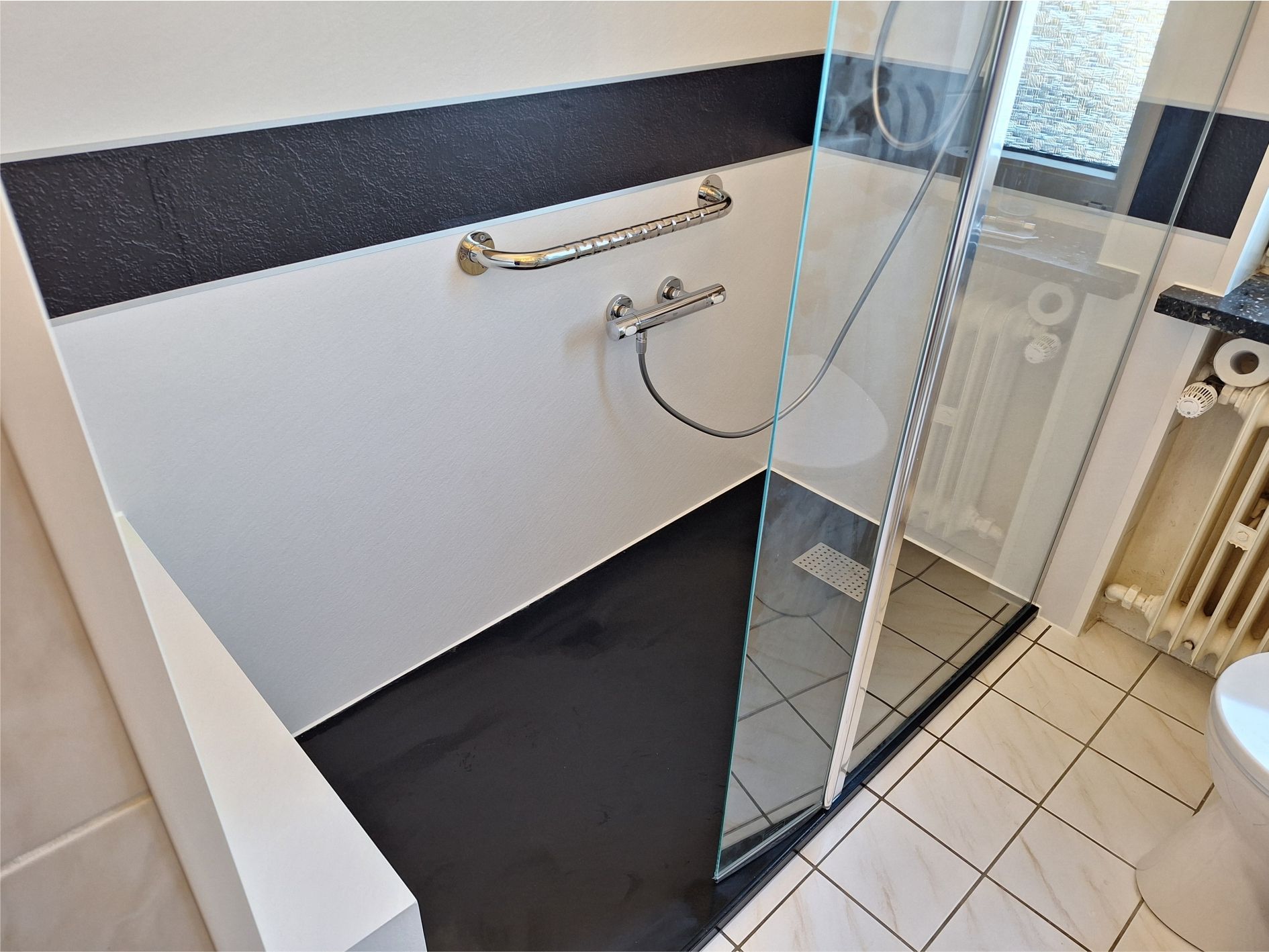 Badewanne zur Dusche