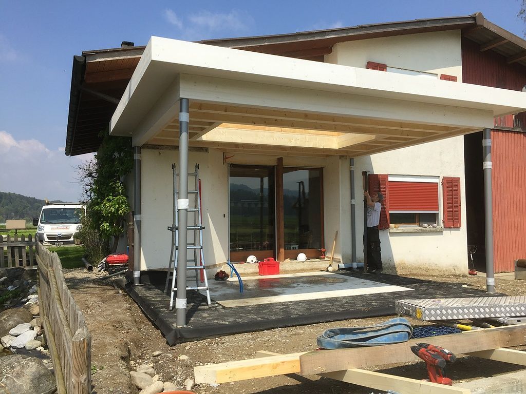 Terrasse Bukvic Schaffhausen - Nägeli Holzbau AG