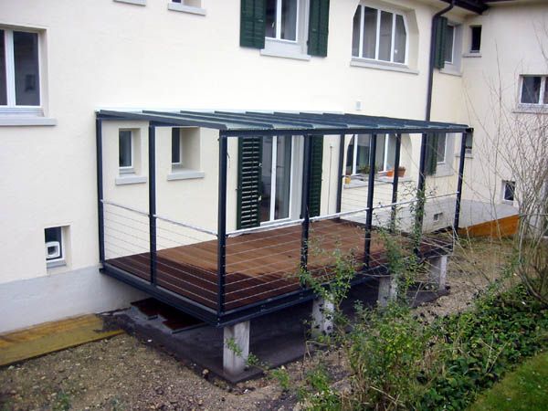 Holzbdoenbelag Terrasse - Nägeli Holzbau AG