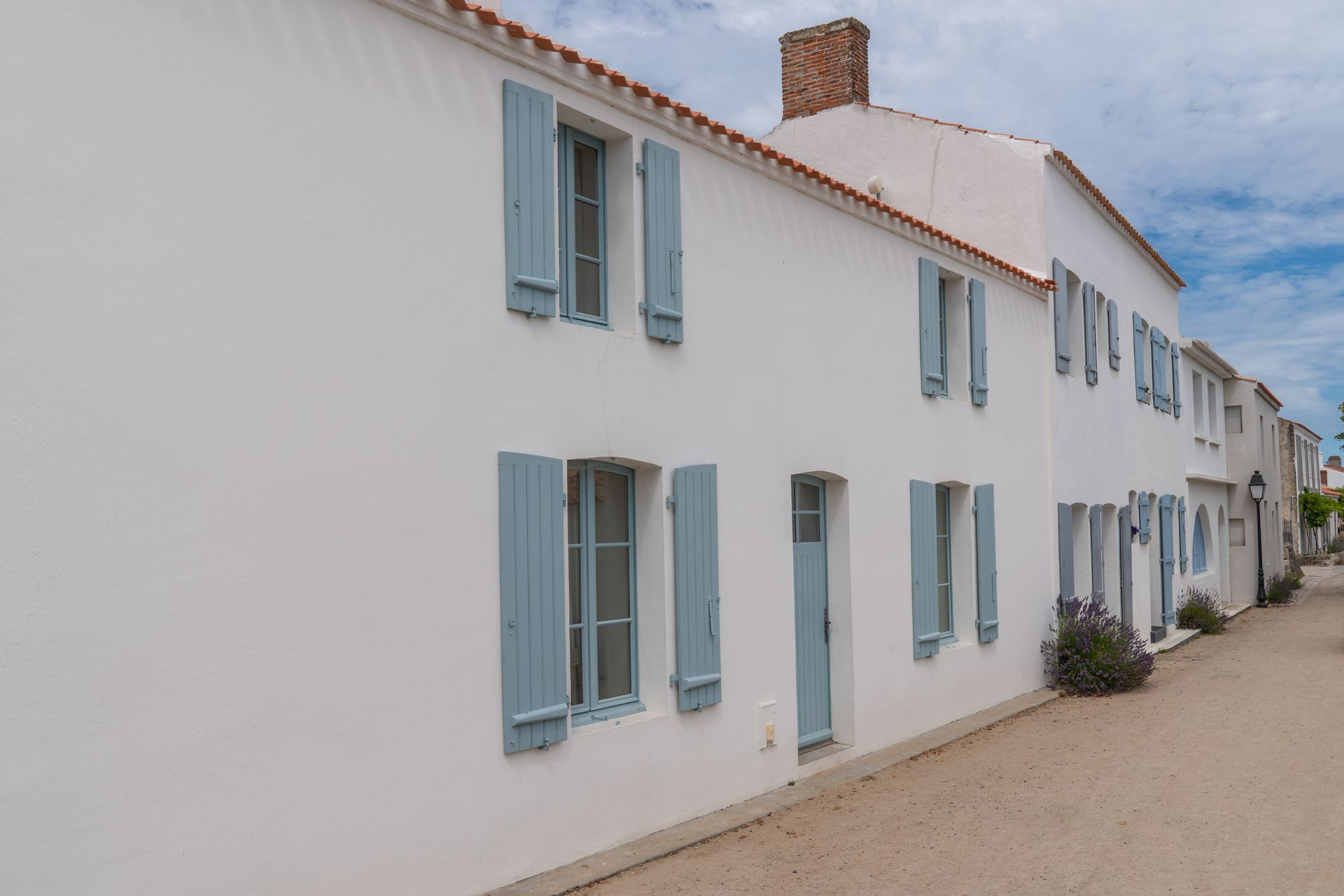Façade d'un bâtiment rénovée