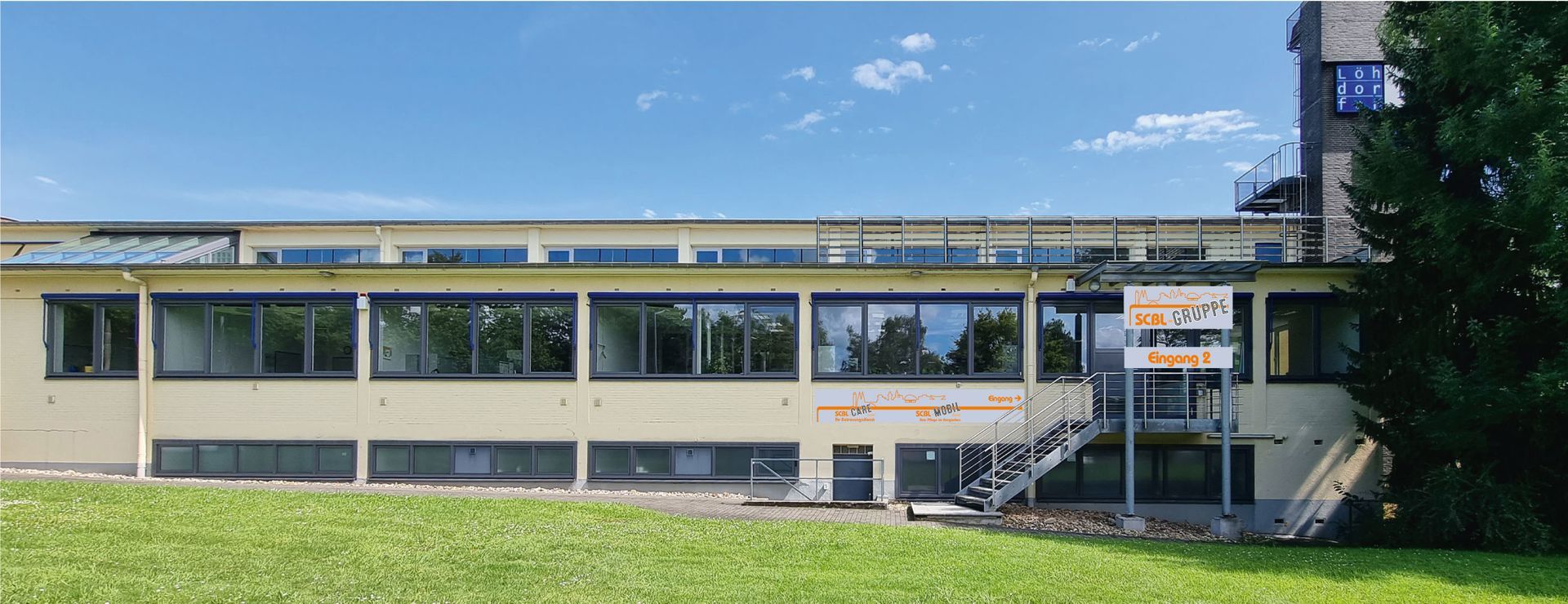 SCBL-Gebäude von außen