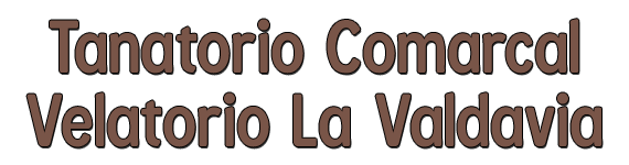 A tanatorio comarcal velatorio la valdivia logo on a white background