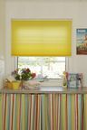 Plissee gelb