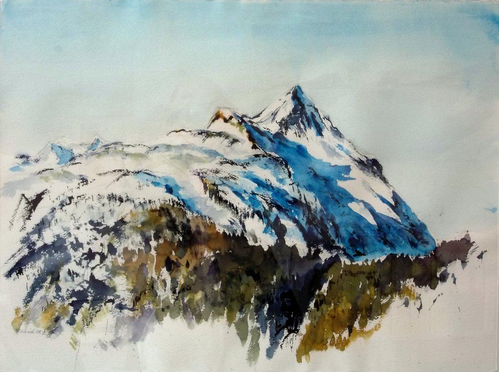 Engadiner Berg- und Landschaftsbilder von Gerold Schoch