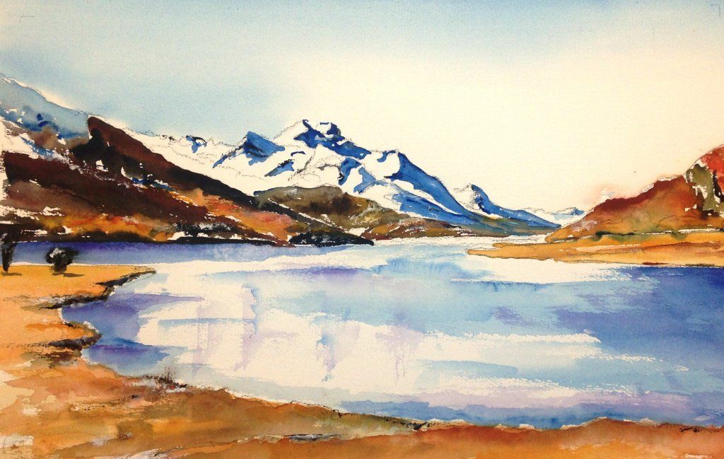 Engadiner Berg- und Landschaftsbilder von Gerold Schoch