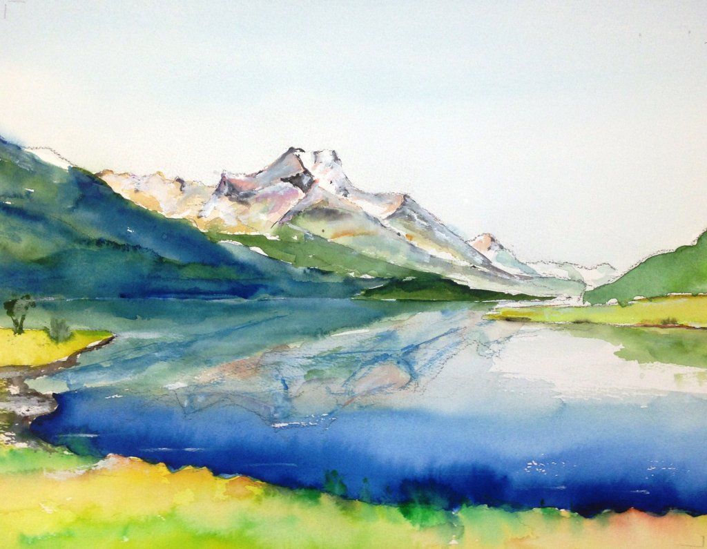 Engadiner Berg- und Landschaftsbilder von Gerold Schoch