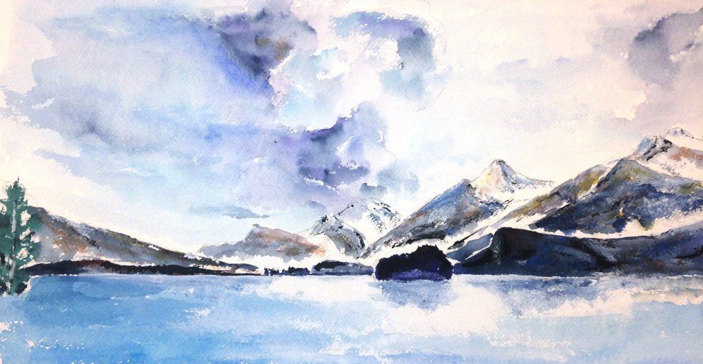 Engadiner Berg- und Landschaftsbilder von Gerold Schoch