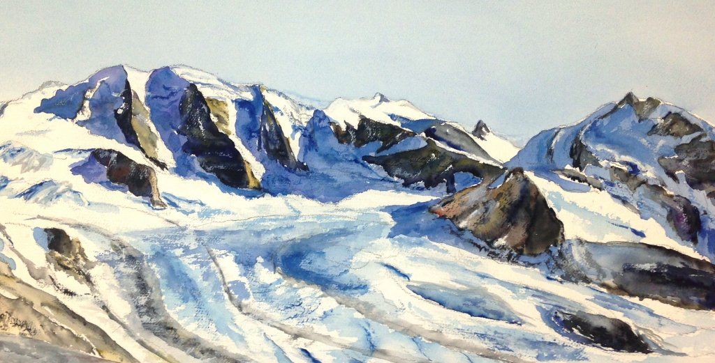 Engadiner Berg- und Landschaftsbilder von Gerold Schoch