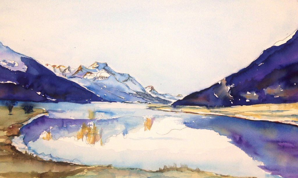 Engadiner Berg- und Landschaftsbilder von Gerold Schoch