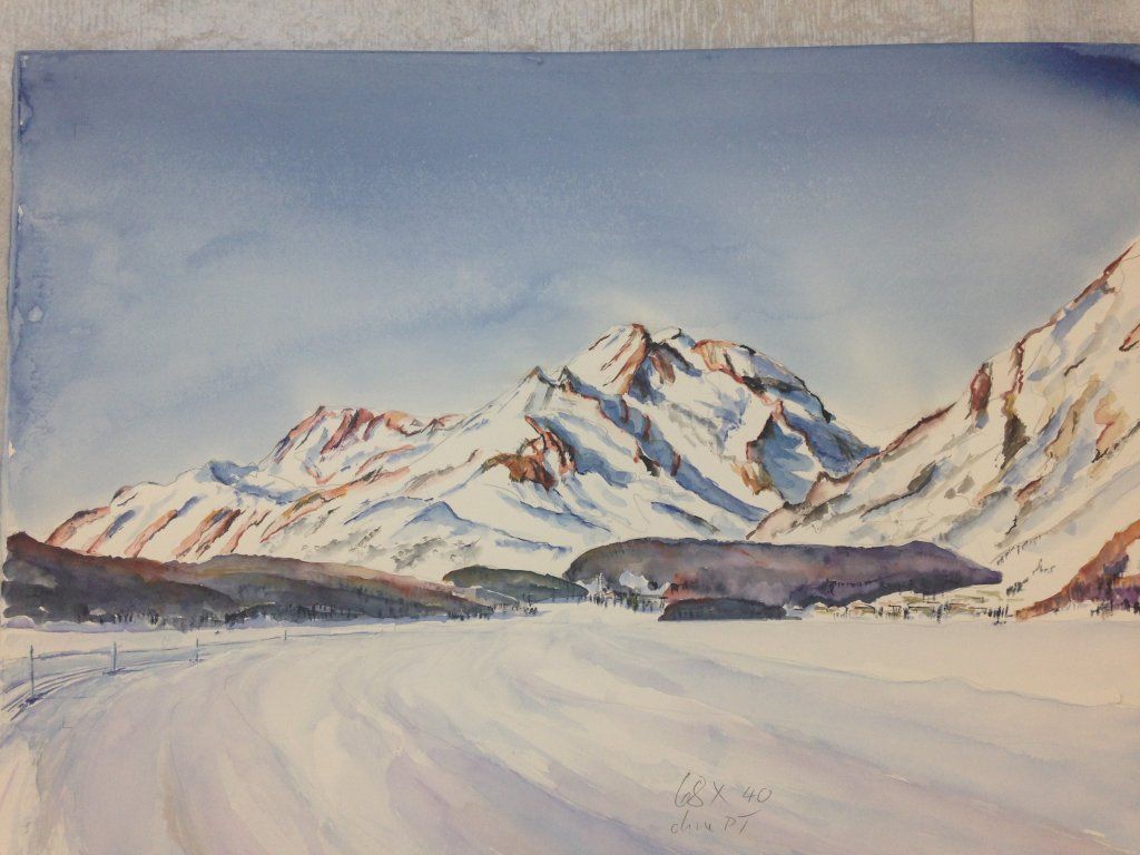 Engadiner Berg- und Landschaftsbilder von Gerold Schoch