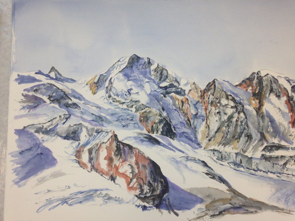 Engadiner Berg- und Landschaftsbilder von Gerold Schoch